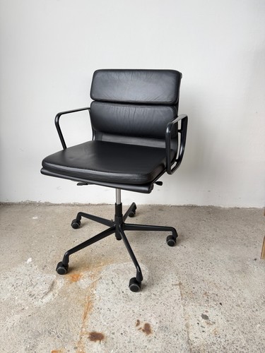 Vitra 217 leder chair - ea,