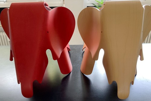 Eames plywood elephant 2007 - elephant,