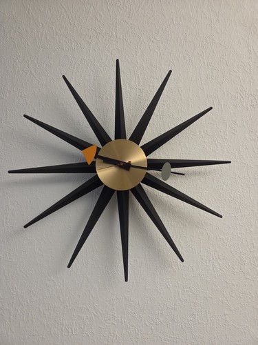 Vitra sunburst clock - vitra,